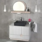 Baños Minimalistas-Aprovecha la Verticalidad