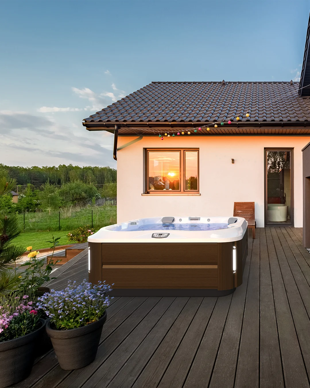 Jacuzzi en Casas con Jardín